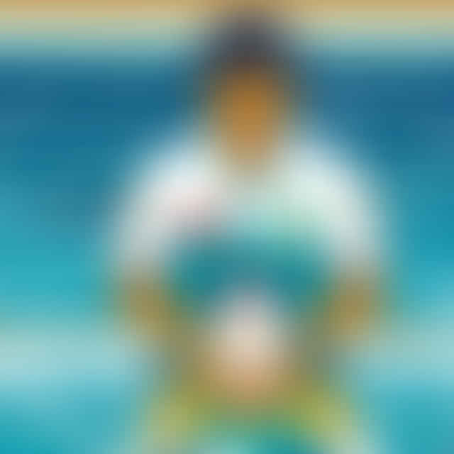 lifeguard stabilizing a swimmer's neck in water