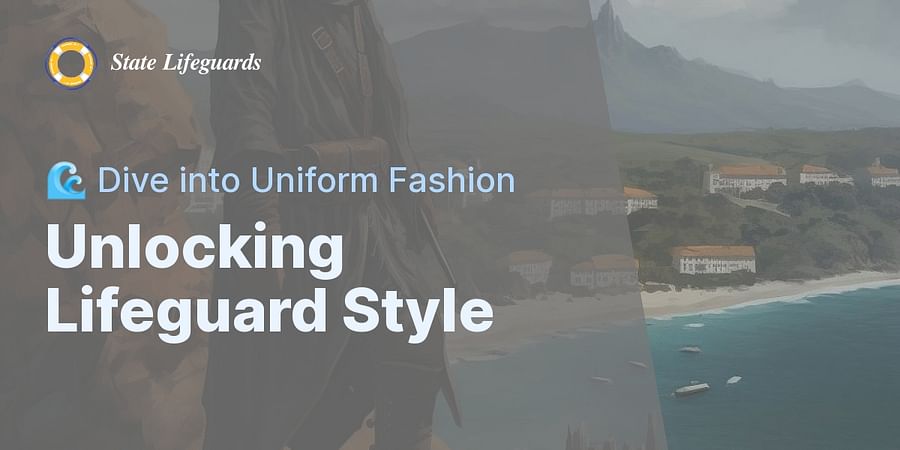 Unlocking Lifeguard Style - 🌊 Dive into Uniform Fashion