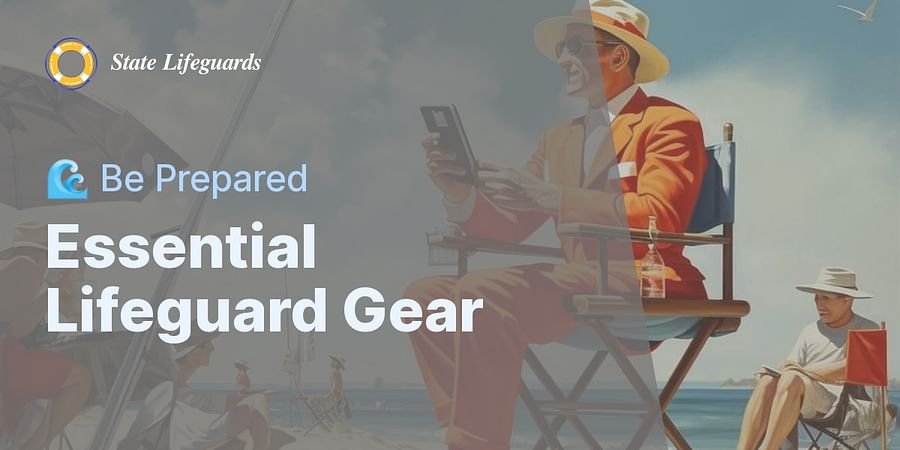 Essential Lifeguard Gear - π Be Prepared